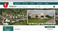 Desktop Screenshot of malcov.sk